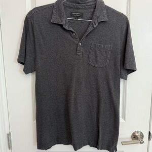 Banana Republic Gray Polo Shirt